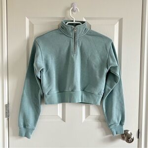 TNA Airy Fleece 1/4 Zip Sweatshirt Size XXS